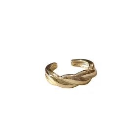 Sterling Silver Twist Ear Cuf
