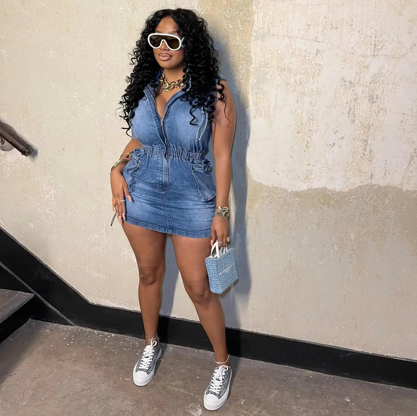Summer Casual Denim Dress