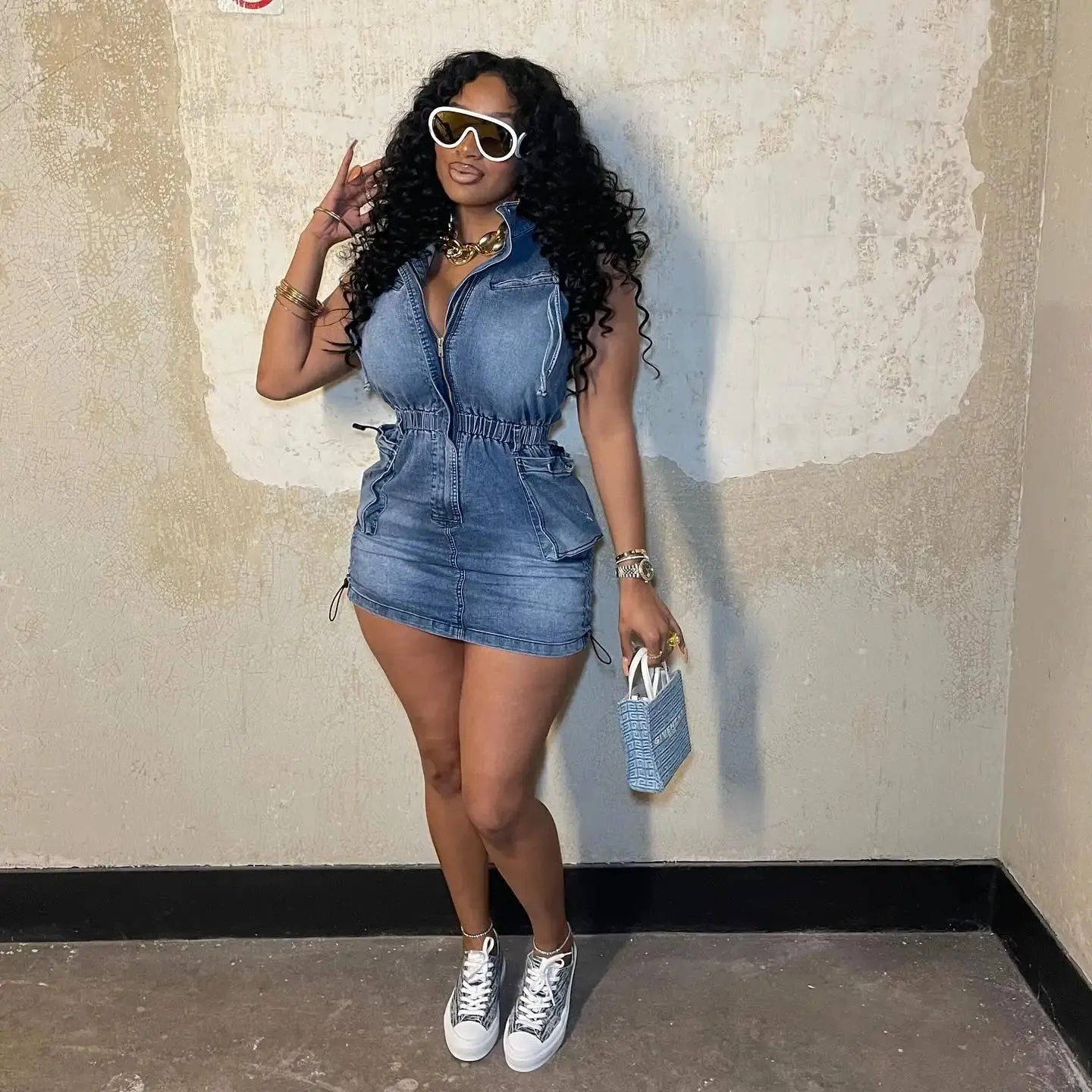 Summer Casual Denim Dress