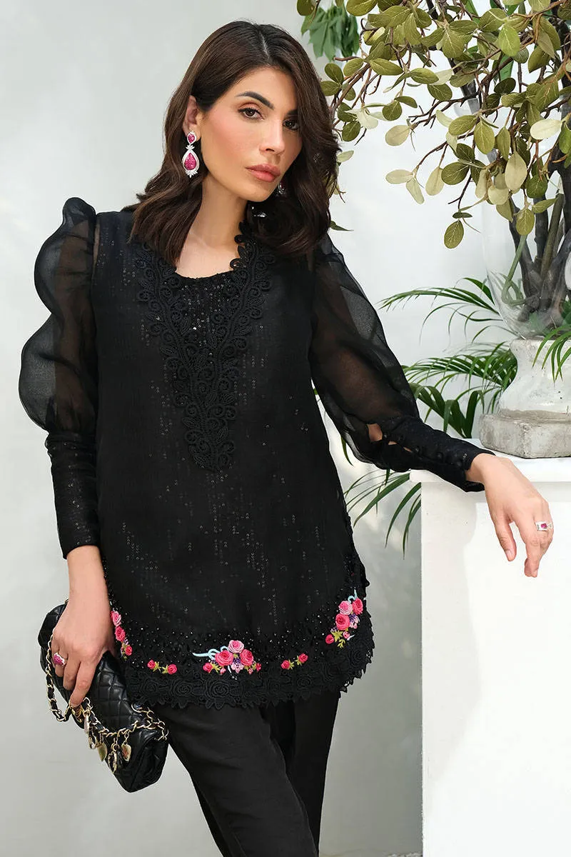Summer High '24 - Black Sparkle Rose With Pants