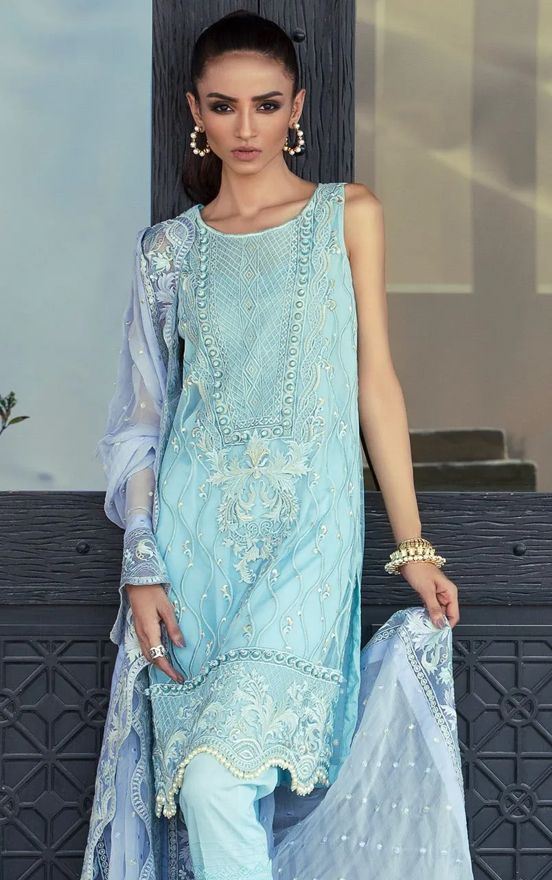 Tena Durrani Luxury Formals – 3B LOTUS BLUE