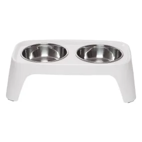 Totally Pooched Elevated Dog Feeder, 3 Cups Per Bowl, 6" High
