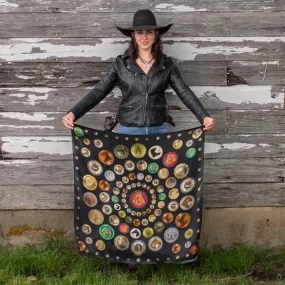 Unbridled Silk Scarf choice of sizes and colors
