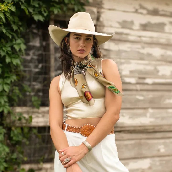 Unbridled Silk Scarf choice of sizes and colors