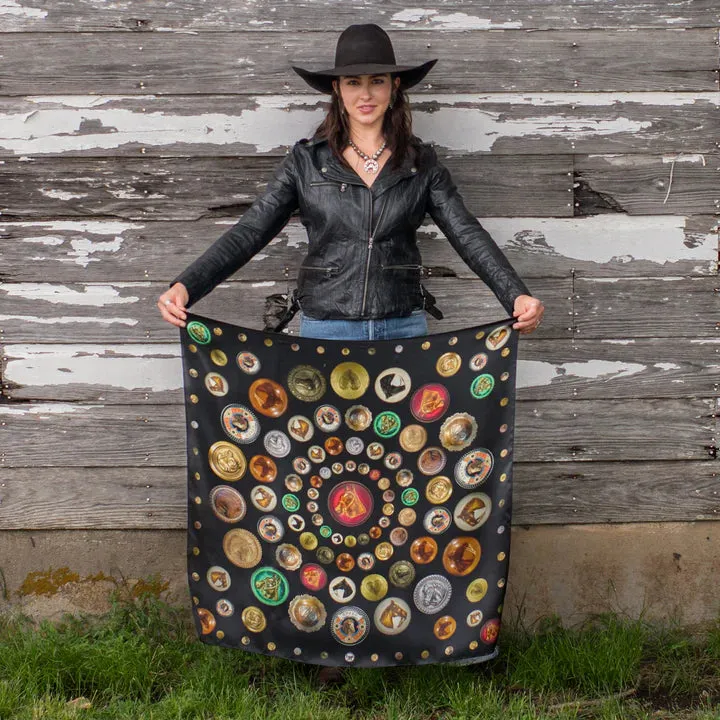 Unbridled Silk Scarf choice of sizes and colors