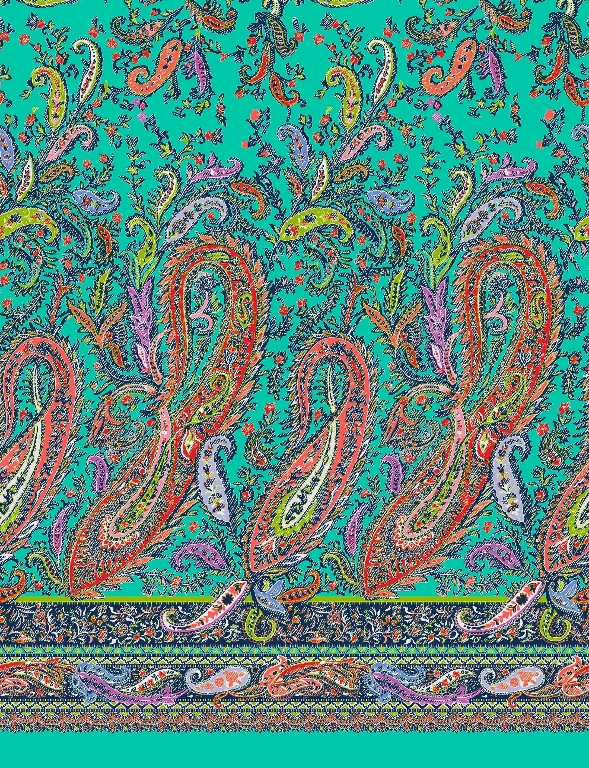 Ursula 'Jaipur Dreams' A-line Shift Dress