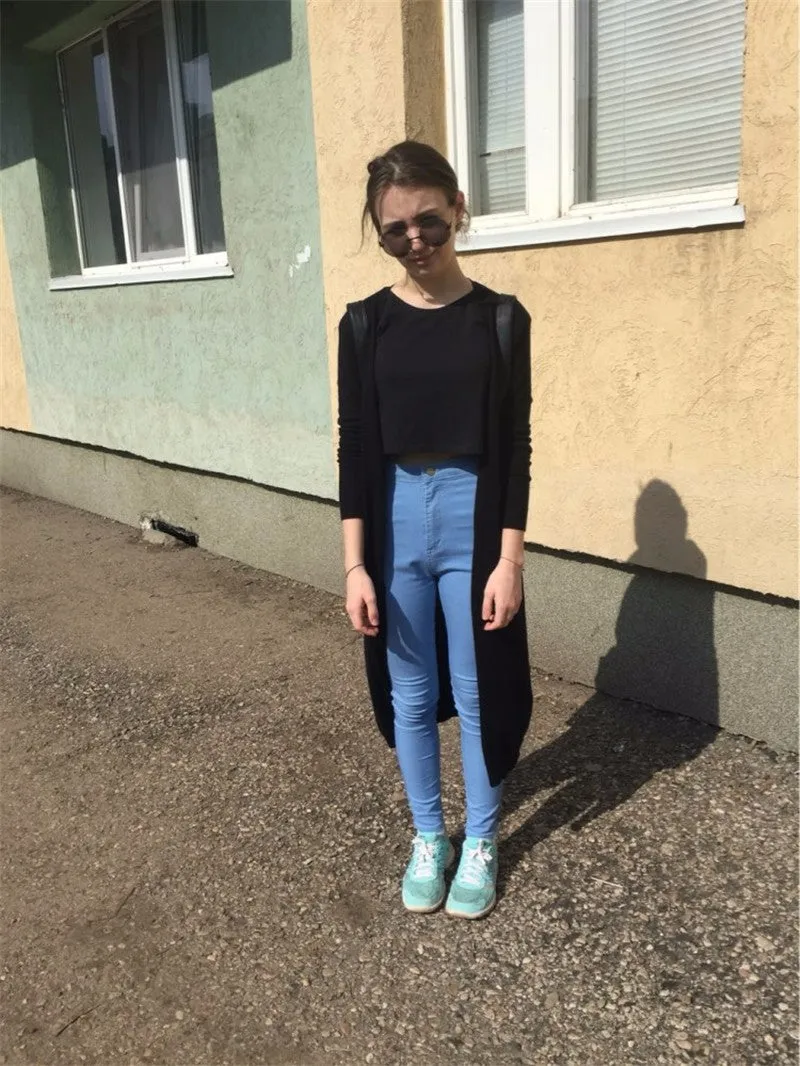 VenusFox High Waist Slim Fit Jeans