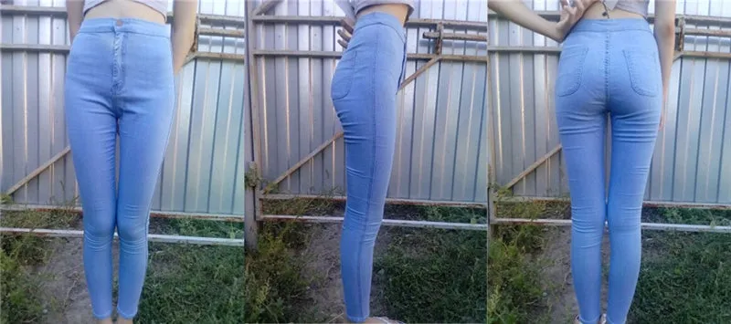 VenusFox High Waist Slim Fit Jeans