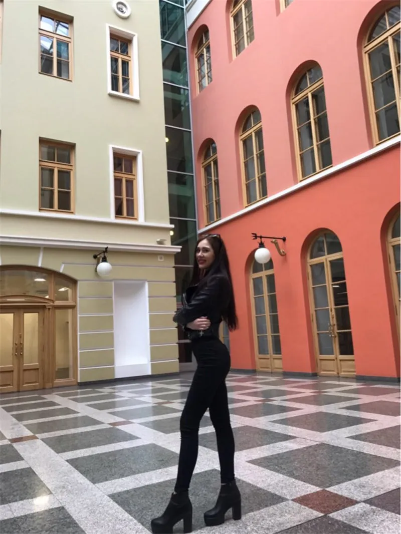VenusFox High Waist Slim Fit Jeans
