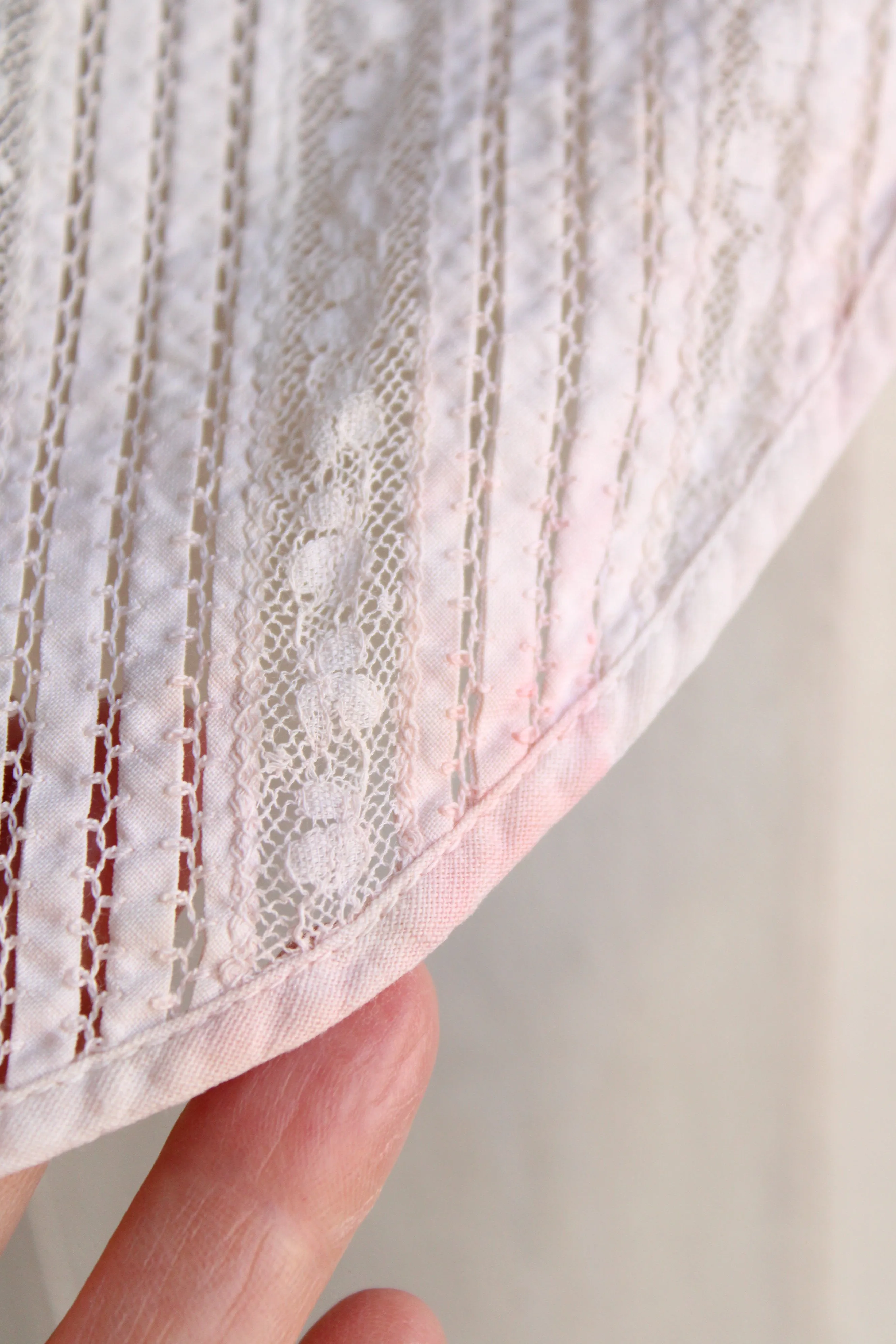 Vintage 1950s Pale Pink Dickie