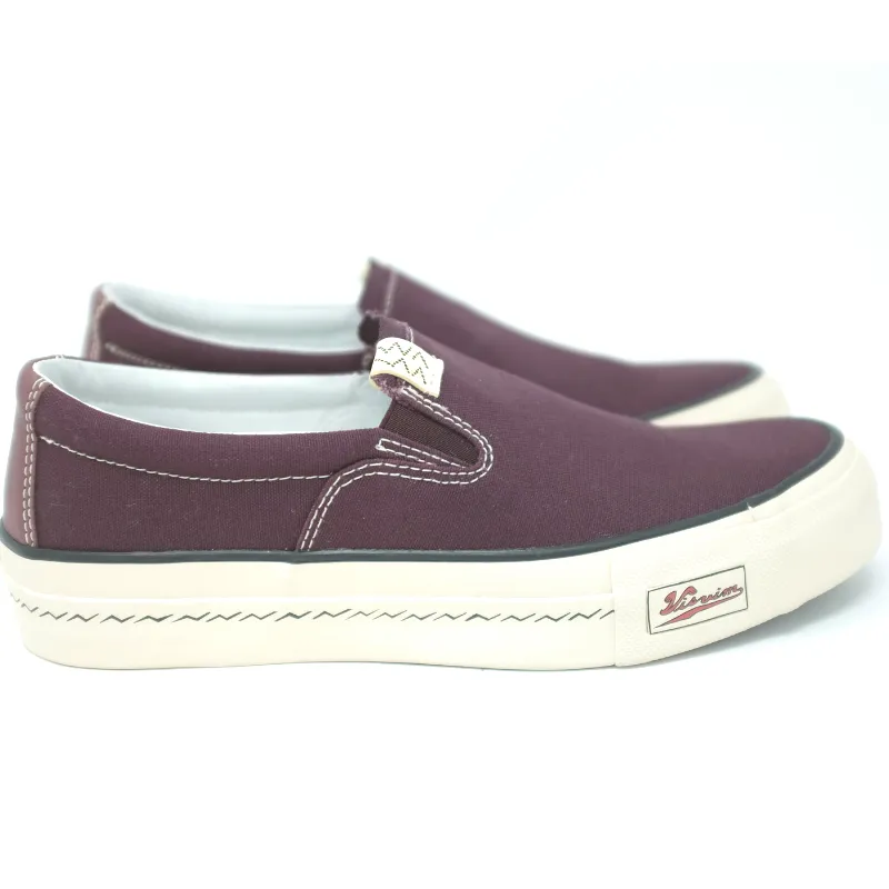 Visvim: Skagway Slip on (patten purple)