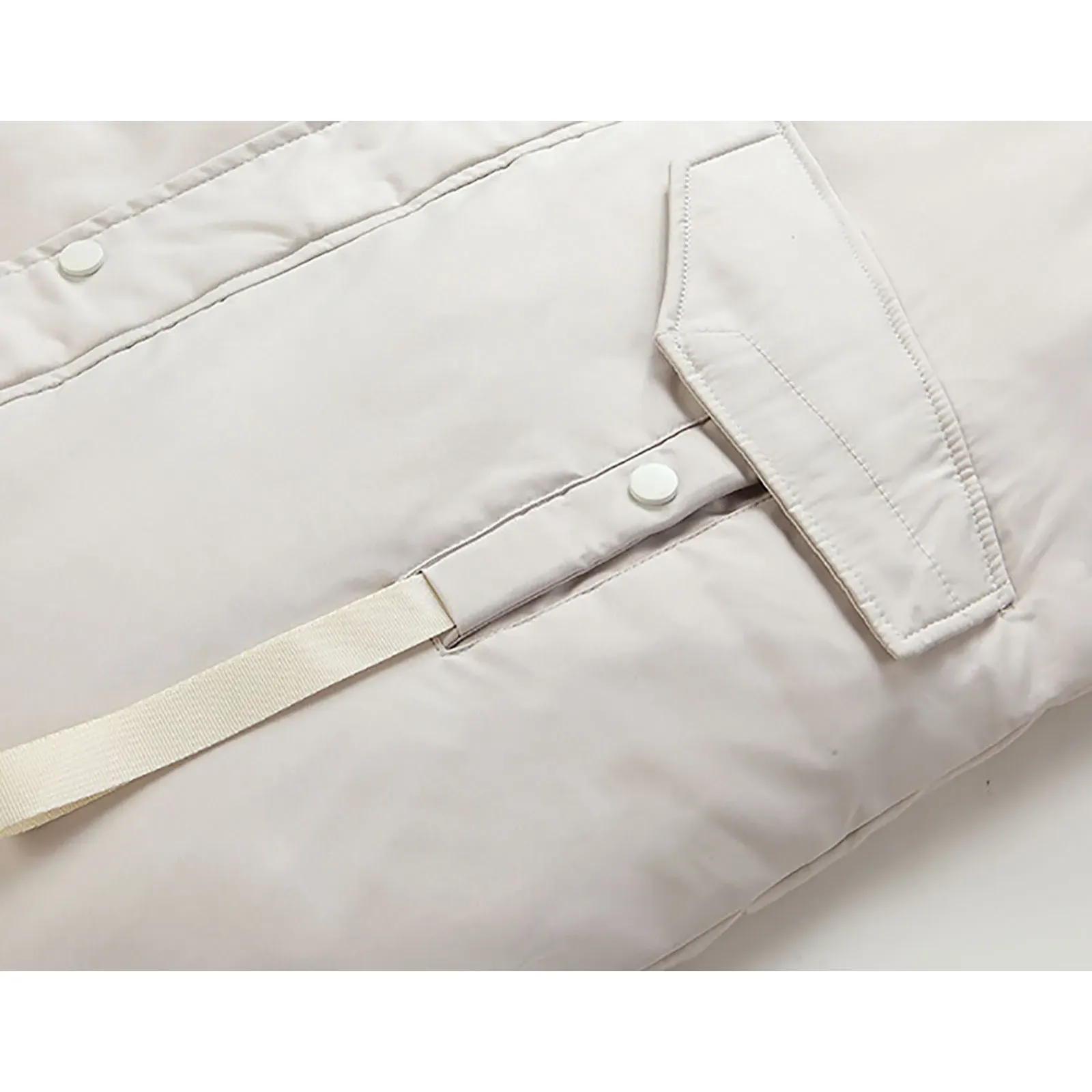 Warmhor - Parka Winterjas Heren – Lang Model met Bontkraag en Warme Voering