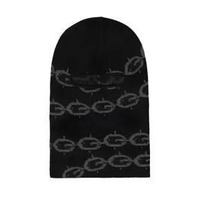 WASTED PARIS CHROME BALACLAVA // BLACK/CHARCOAL