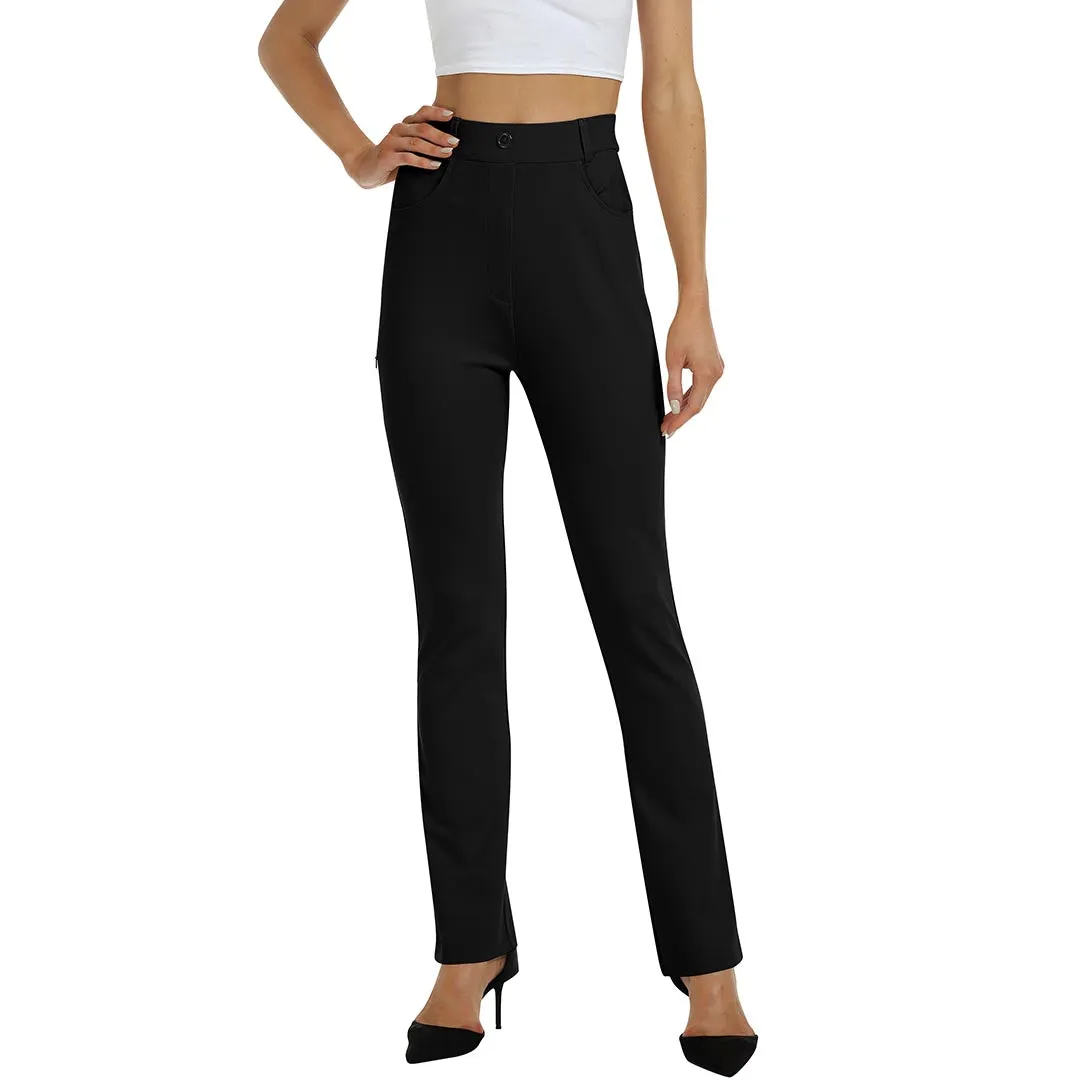 Women Slacks Pants Business Casual Yoga Dress Pants