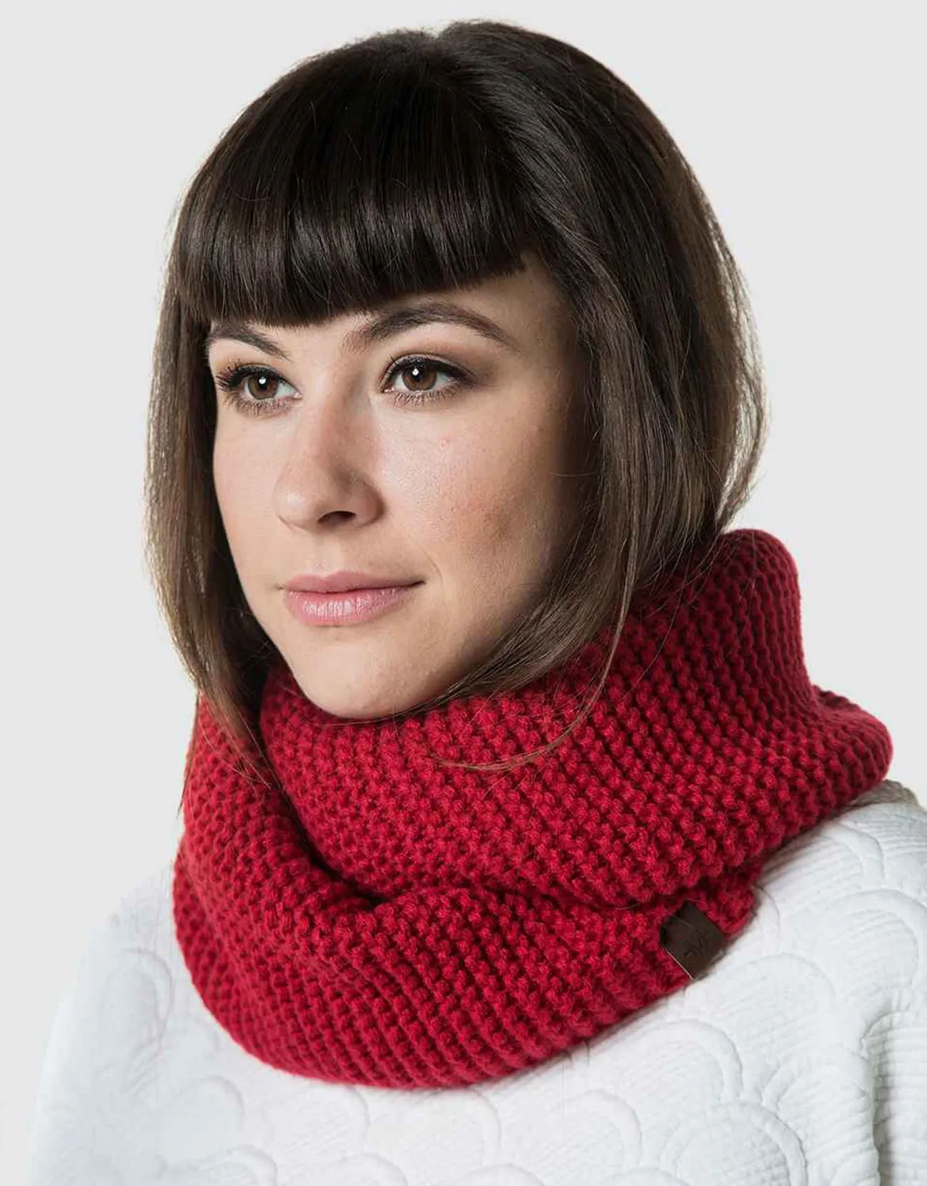 Women's Cable Knit Infinity Circle Scarf
