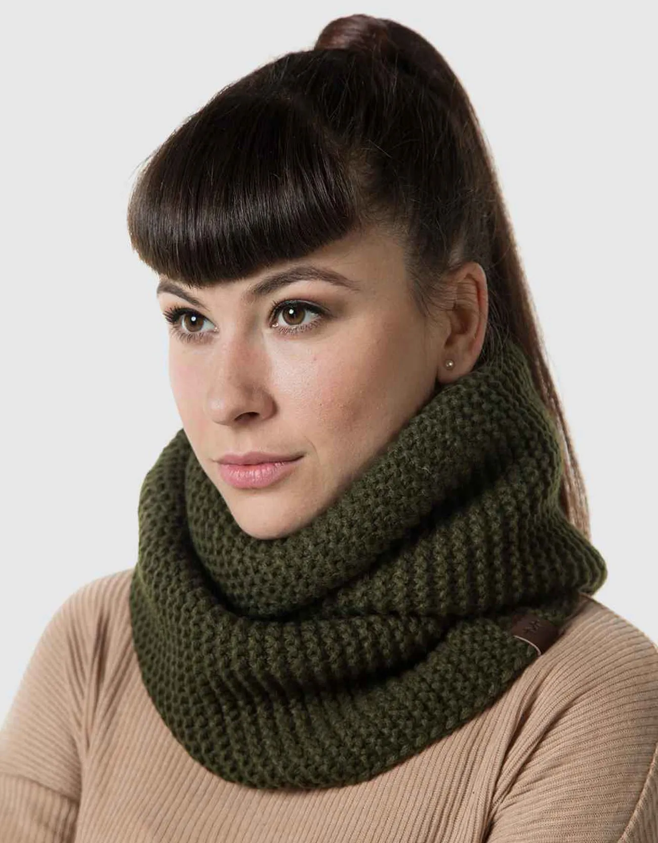 Women's Cable Knit Infinity Circle Scarf
