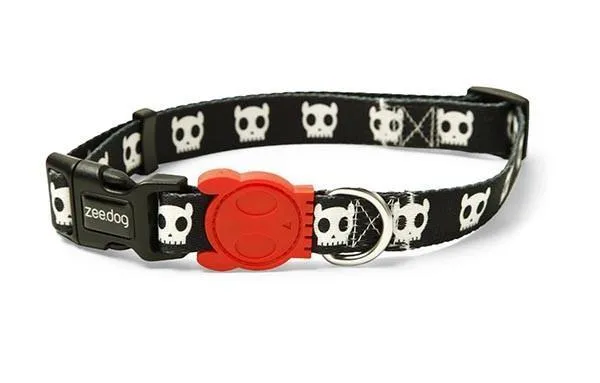 Zee.Dog Skull Collar