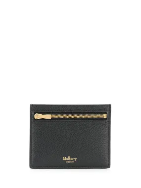 Zipped Credit Card Slip (Black)