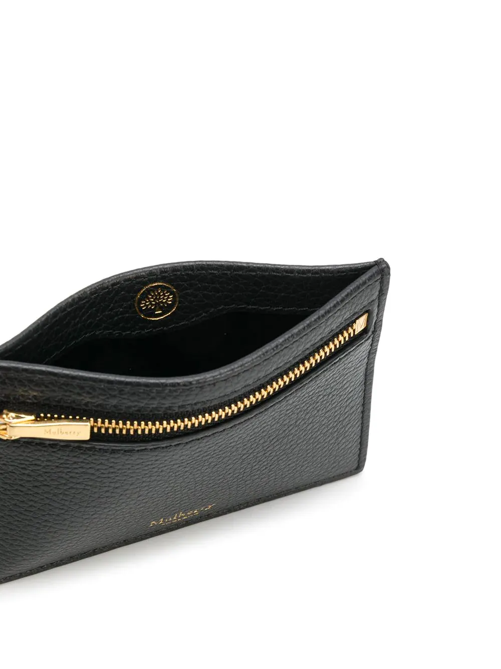 Zipped Credit Card Slip (Black)